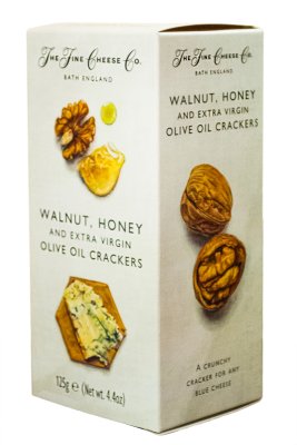 Walnut, Honey And Extra Virgin Olive Oil Crackers