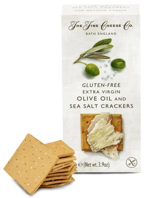 Olive Oil & Sea Salt Crackers - Gluten Free