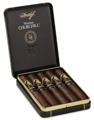 Davidoff Winston Churchill Late Hour 5 Petit Panatela